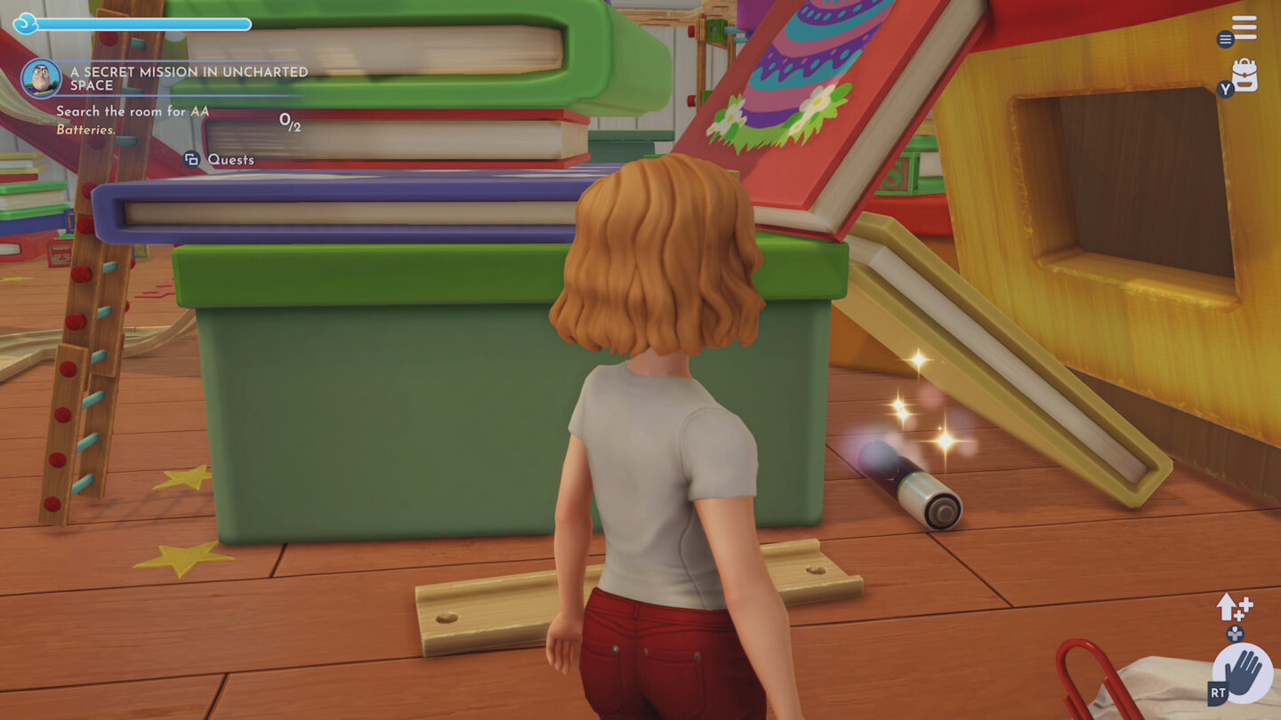 Disney Dreamlight Valley AA batteries locations VGC