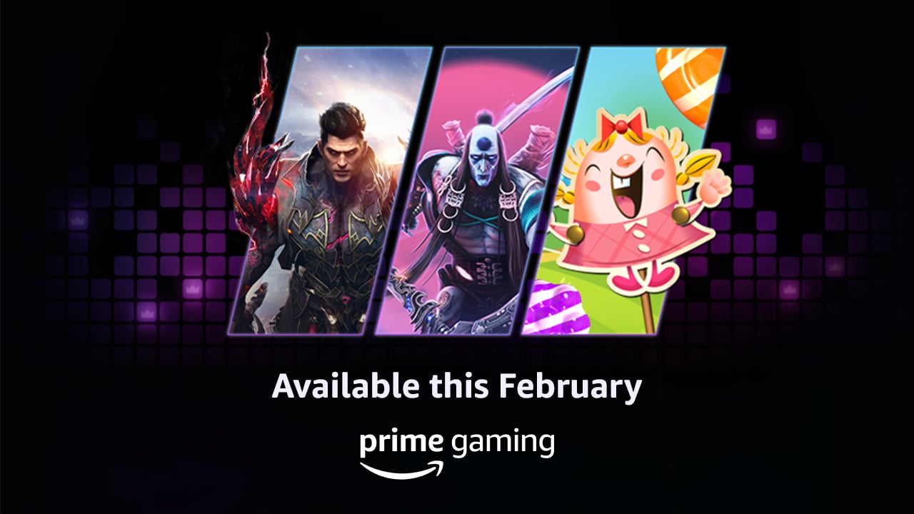 Prime members receive five FREE games in February, plus