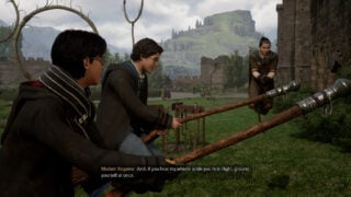 Hogwarts Legacy Broom Fight: Hogwarts Legacy: Here's the ultimate