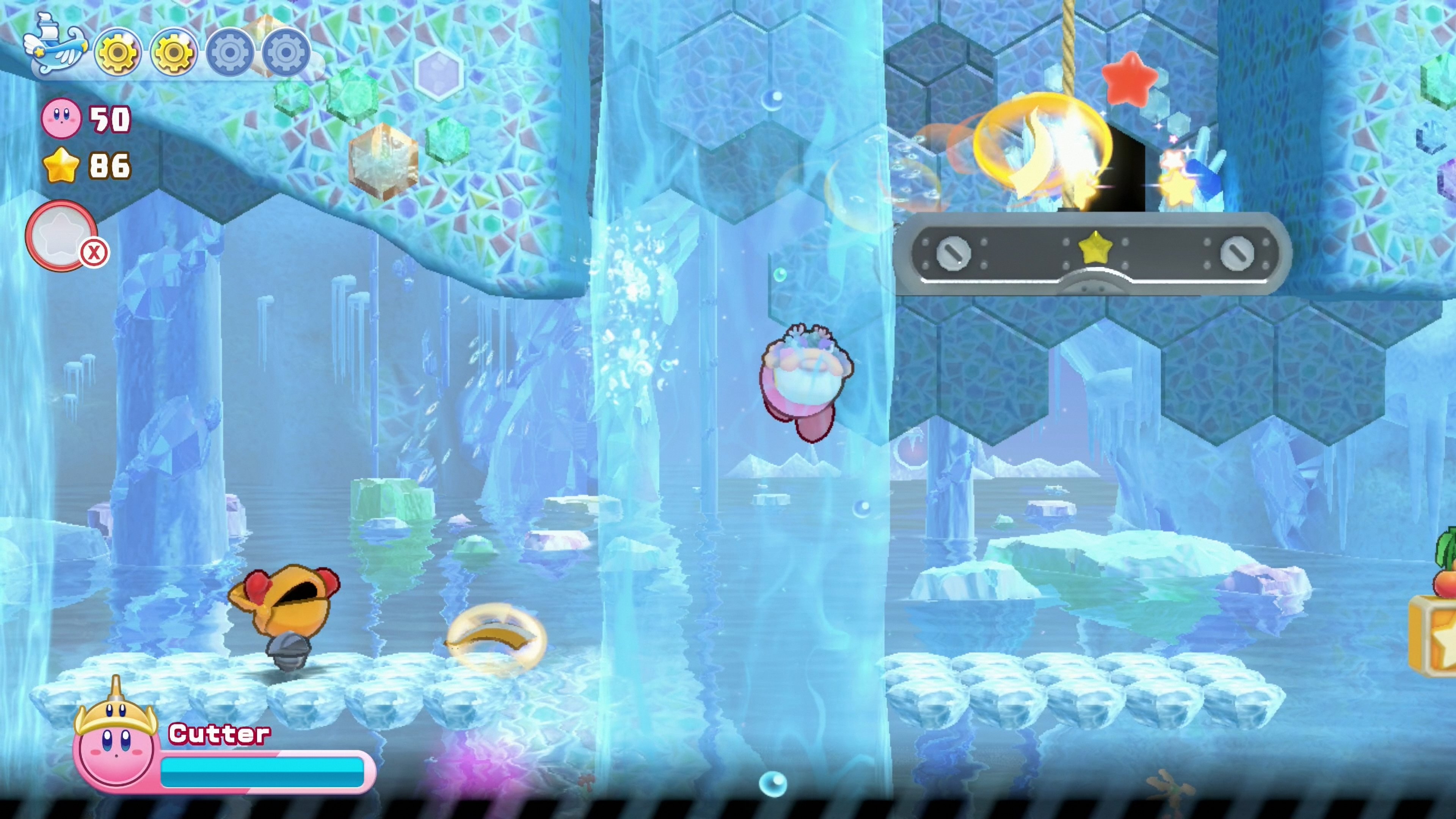 Kirby's Return to Dream Land Deluxe Energy Spheres: Level 3 Onion Ocean  locations