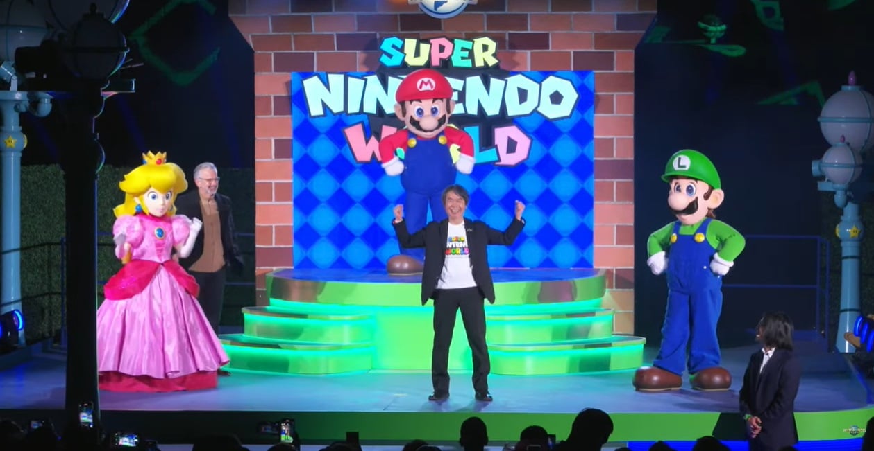 Shigeru Miyamoto Gives Tour of Super Nintendo World Theme Park – The  Hollywood Reporter