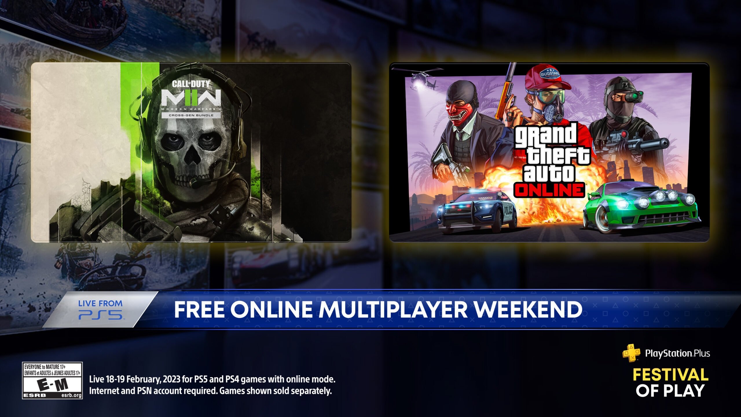 PlayStation® Plus  Free Online Multiplayer Weekend 