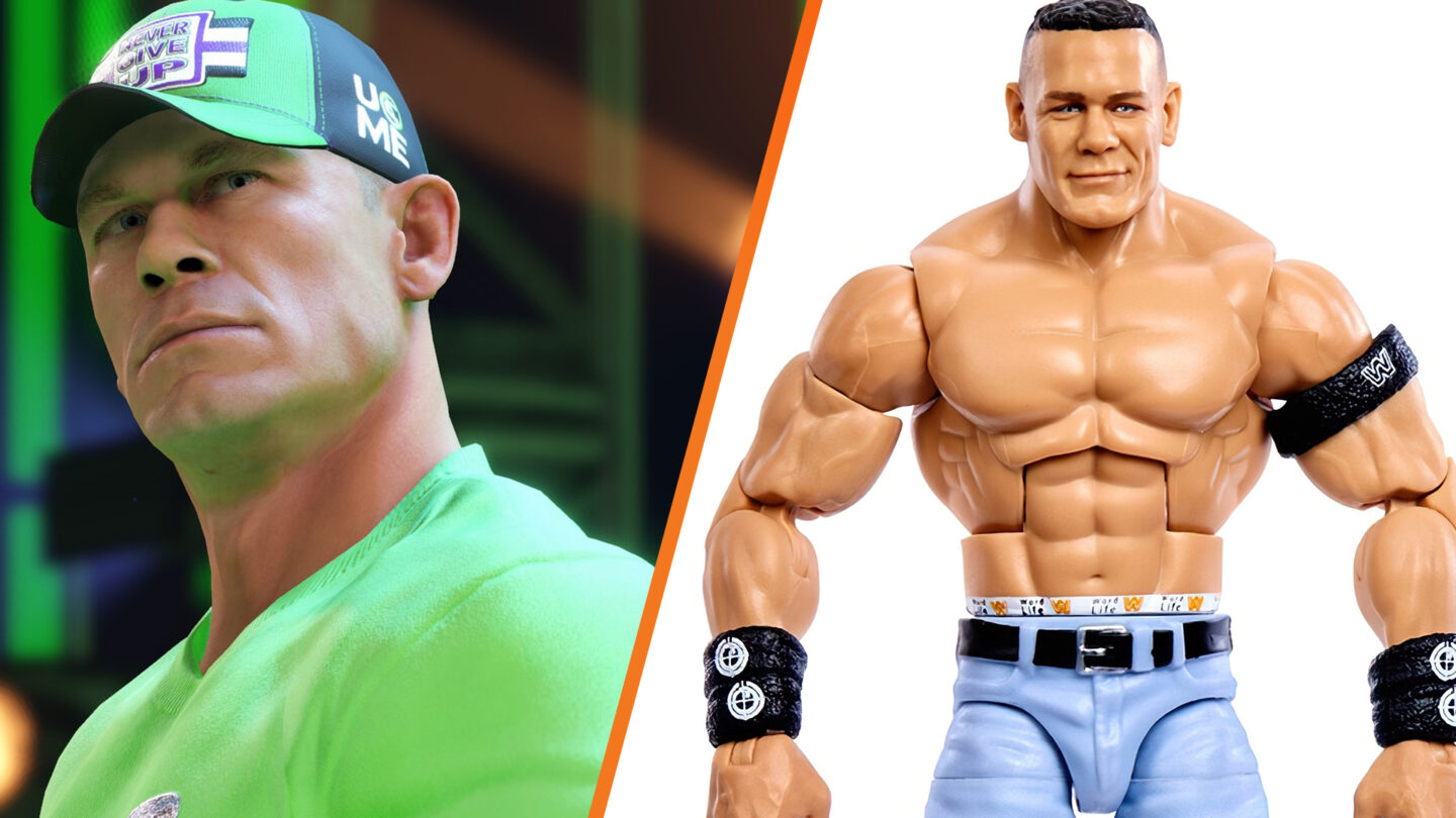 WWE 2K23 has a hidden playable action figure version of John Cena VGC