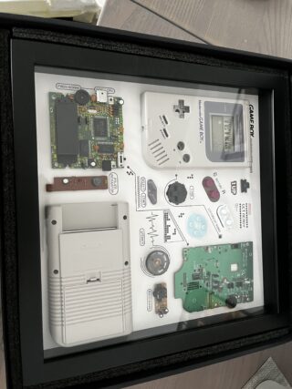 These framed Game Boys prove that games can indeed be art