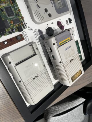 These framed Game Boys prove that games can indeed be art