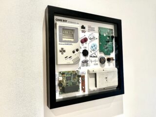 These framed Game Boys prove that games can indeed be art