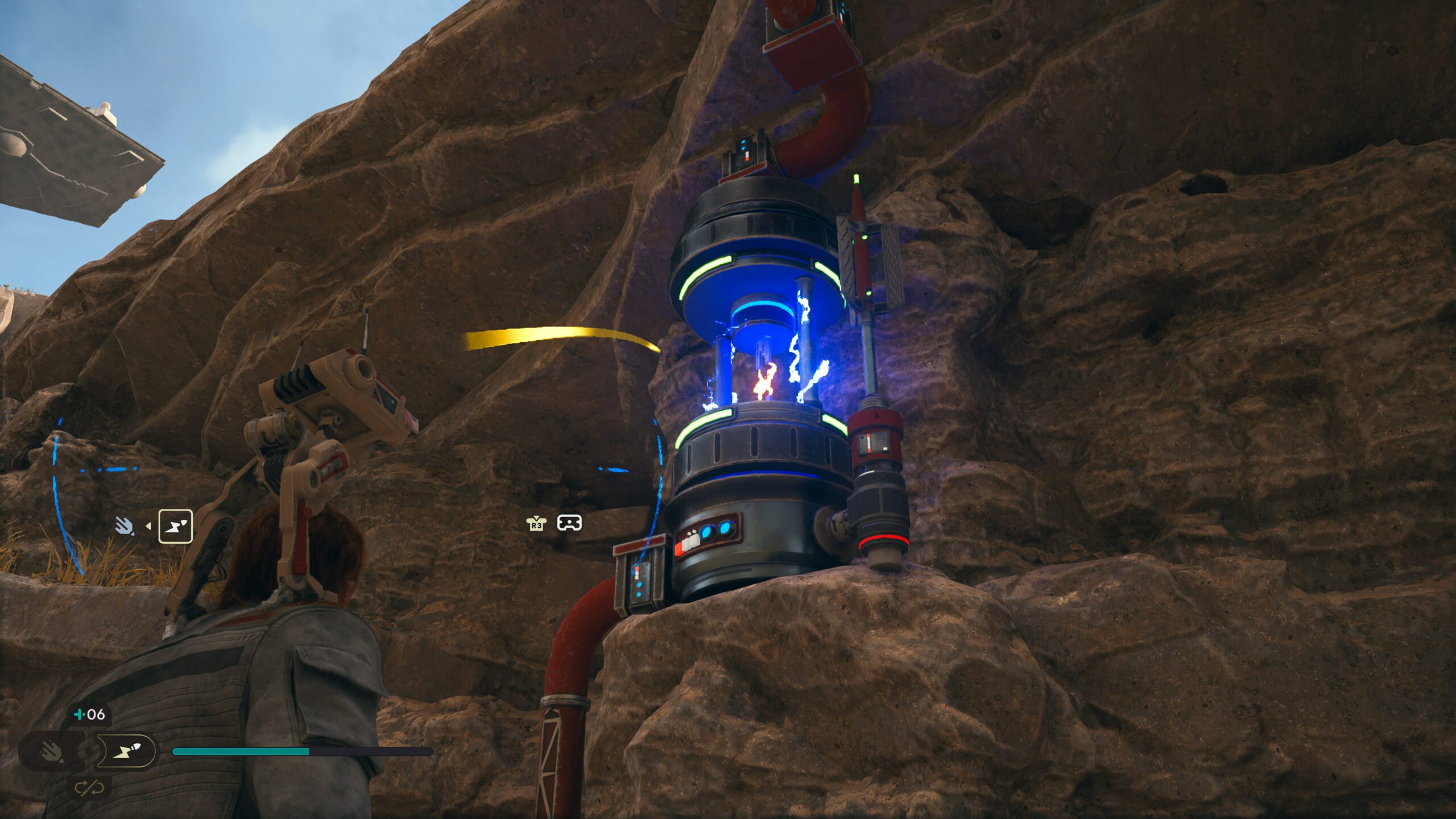 How to open blue battery doors Star Wars Jedi Survivor VGC