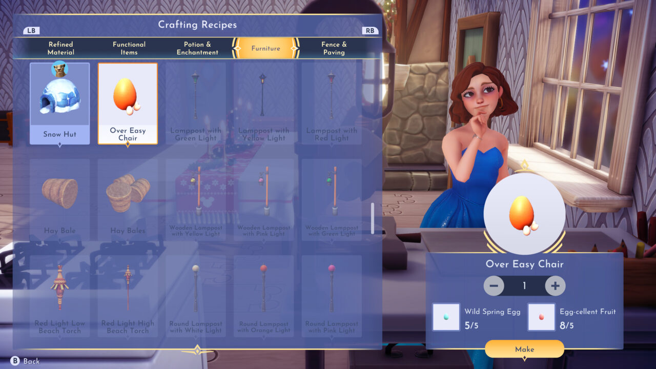 Disney Dreamlight Valley Eggsceptional Decorating solution VGC