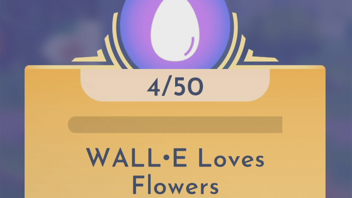 Disney Dreamlight Valley WallE Loves Flowers solution VGC