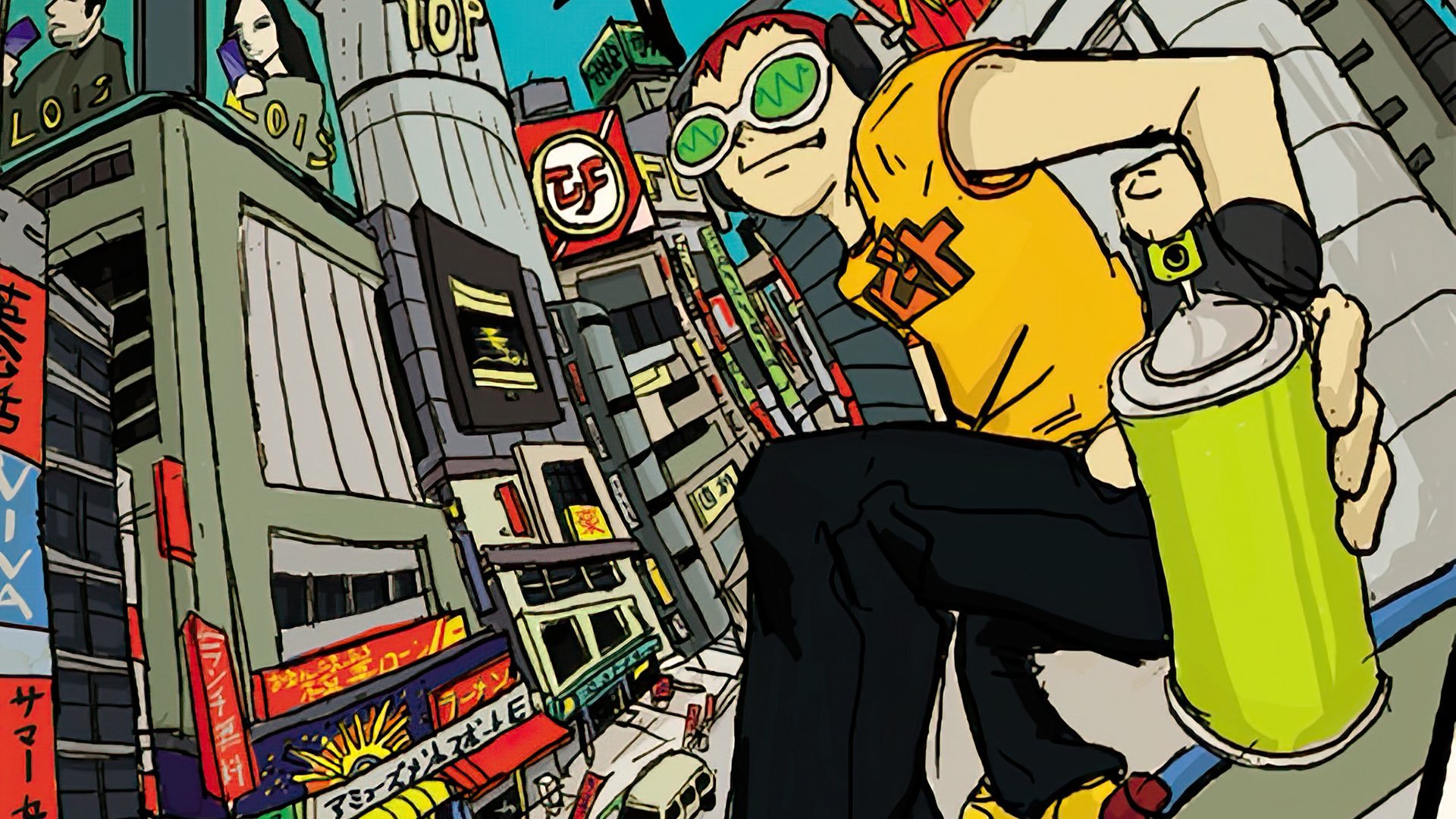 Jet Set Radio future Wallpaper by kaijuotaku96 on DeviantArt