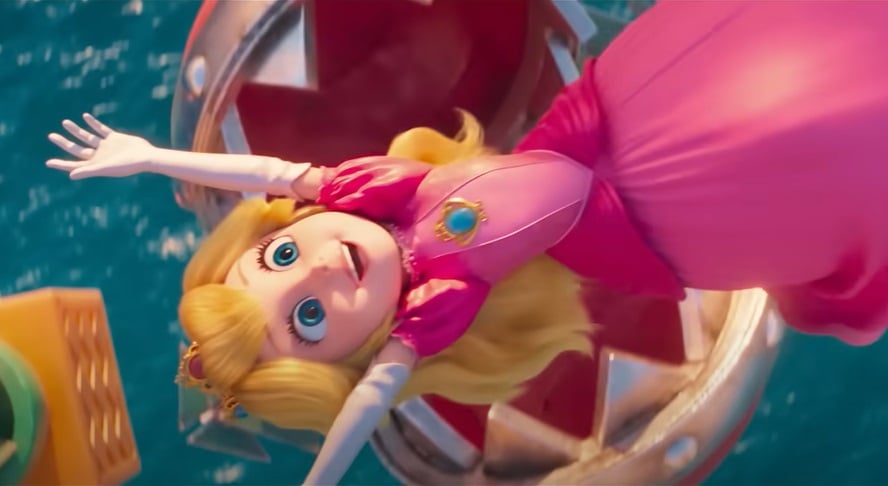 Princesa Peach é destaque em nova cena de “SUPER MARIO BROS – O