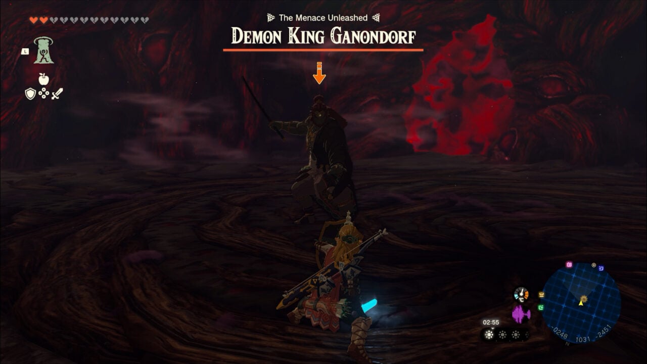 Yuga ganon boss fight