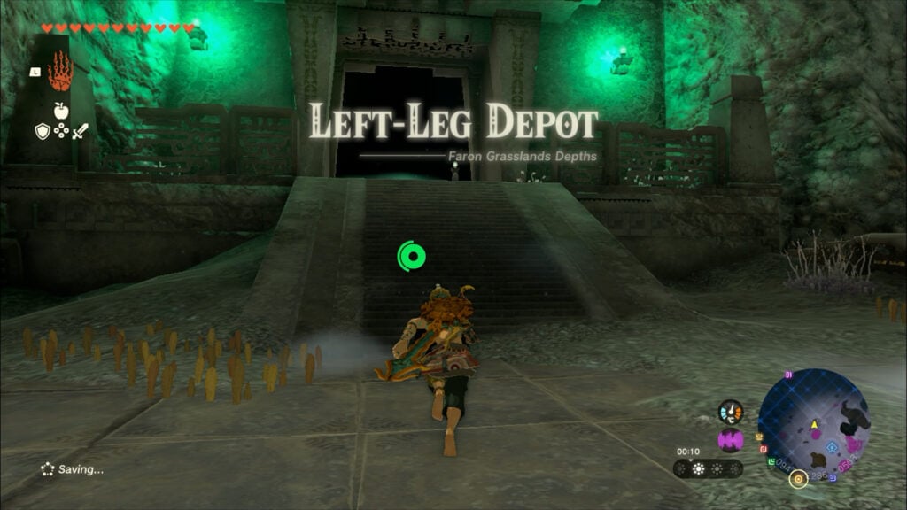 Zelda Left Leg Depot Guide | VGC