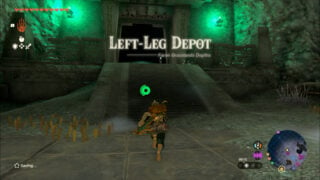 Zelda Left Leg Depot Guide