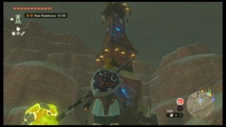 Zelda Gerudo Highlands Skyview Tower solution