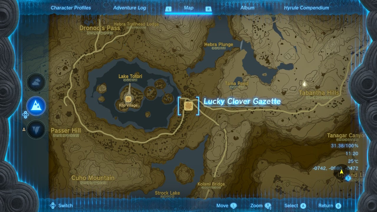 All Stable Locations in Zelda: Tears of the Kingdom, Stables Map