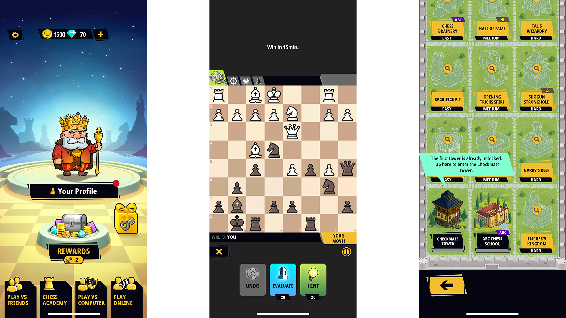 Chess Universe - Chess School ABC - Level 8 