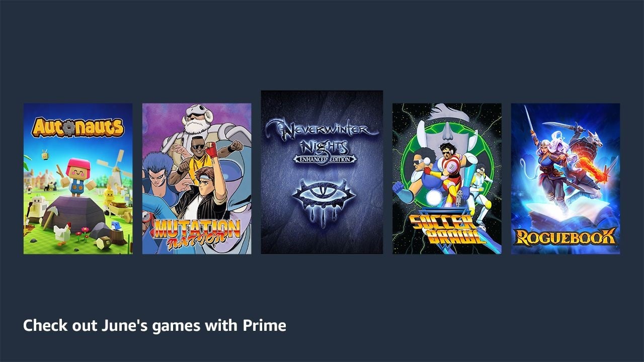 June's 'free' games with  Prime Gaming have been announced