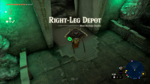 Zelda Right Leg Depot Guide | VGC