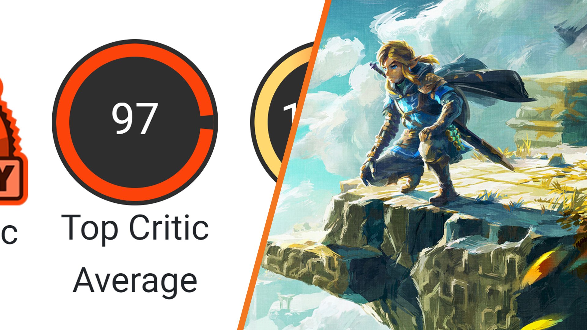 The Legend of Zelda: Tears of the Kingdom' Metacritic Rating and