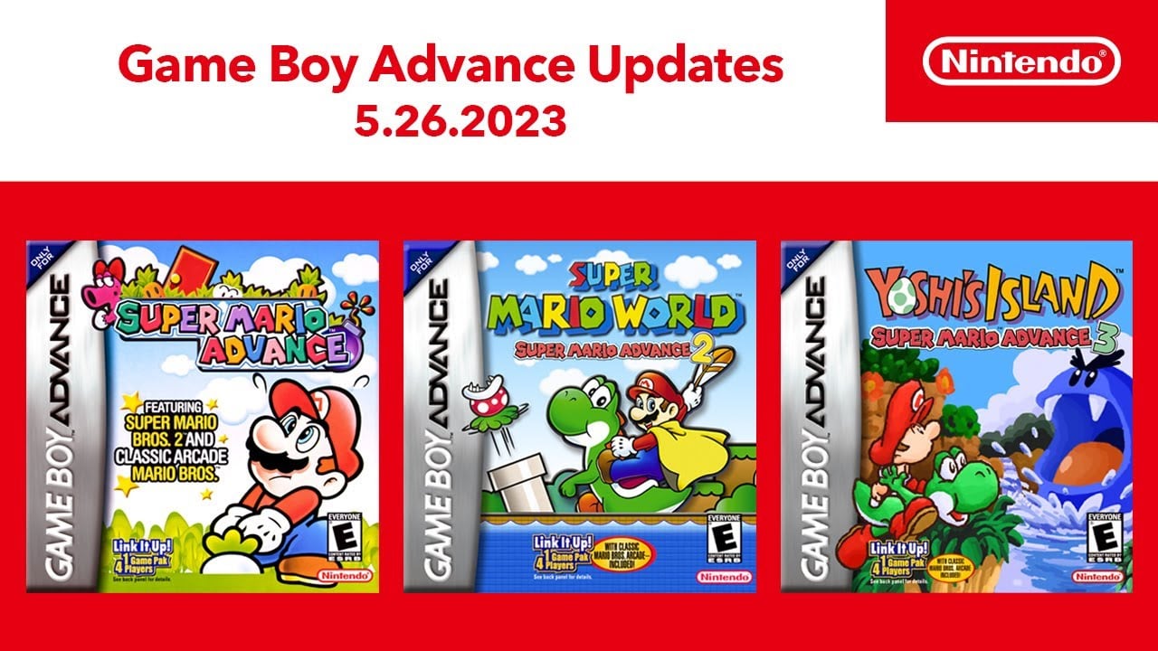 Nintendo News: Three Super Mario Advance Games Spring Onto Nintendo Switch  Online + Expansion Pack May 25