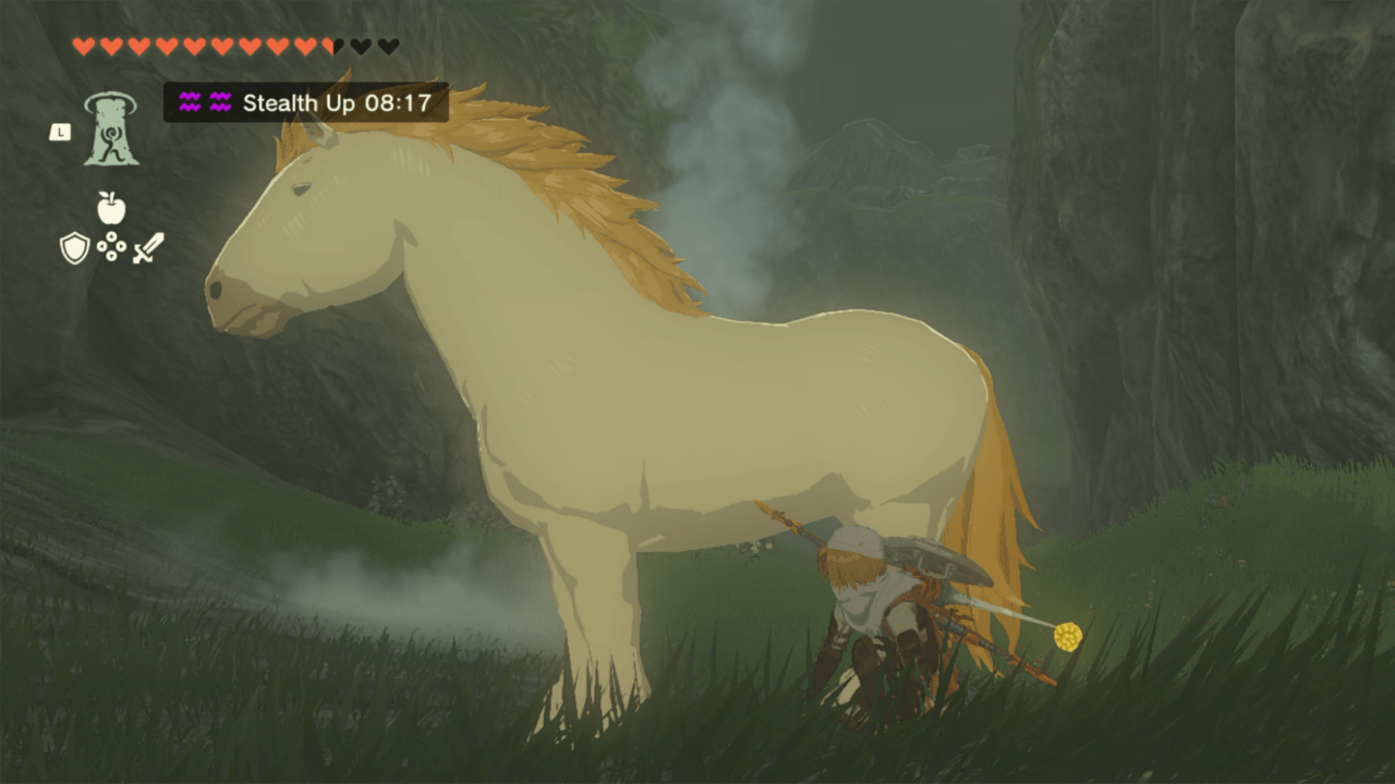 Where To Find The White Horse Botw Zelda Giant White Stallion - How to tame solution | VGC