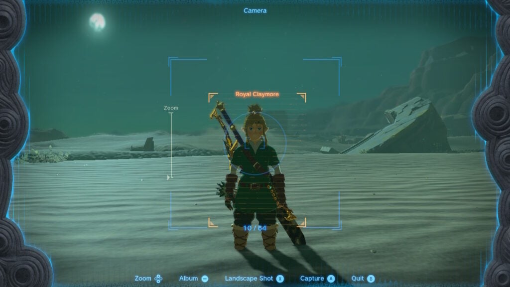 Zelda Tears of the Kingdom Photo mode How to take pictures in Tears of