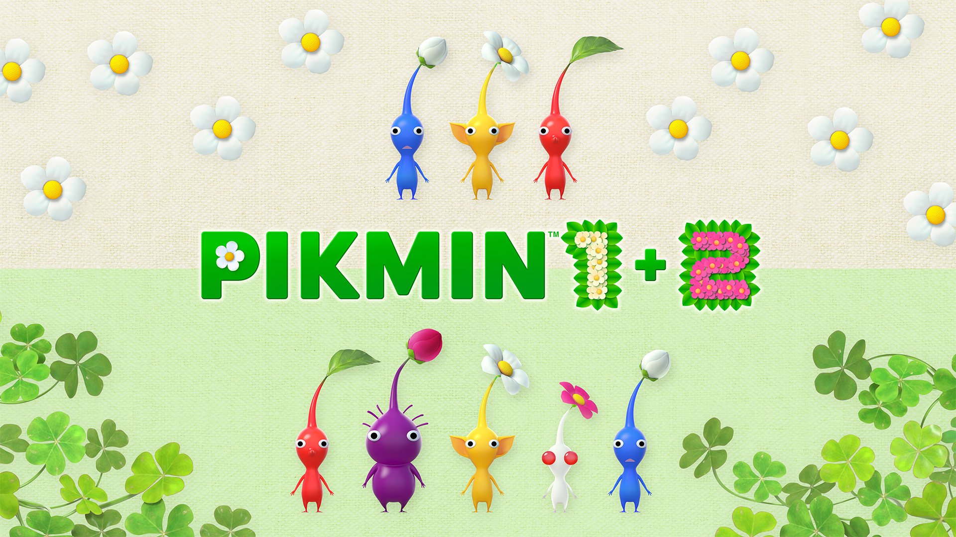 The HD versions of Pikmin 1 and 2 will be getting a physical