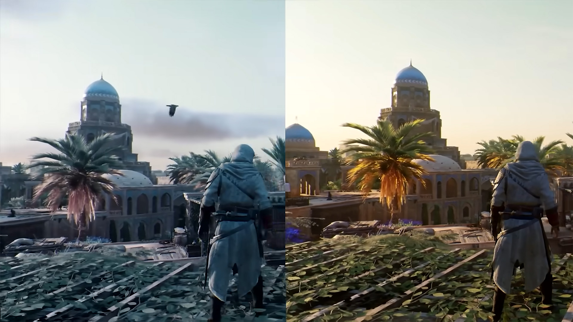 Assassin’s Creed Mirage tiene un filtro azul «nostálgico» que lo hace parecer el primer juego
