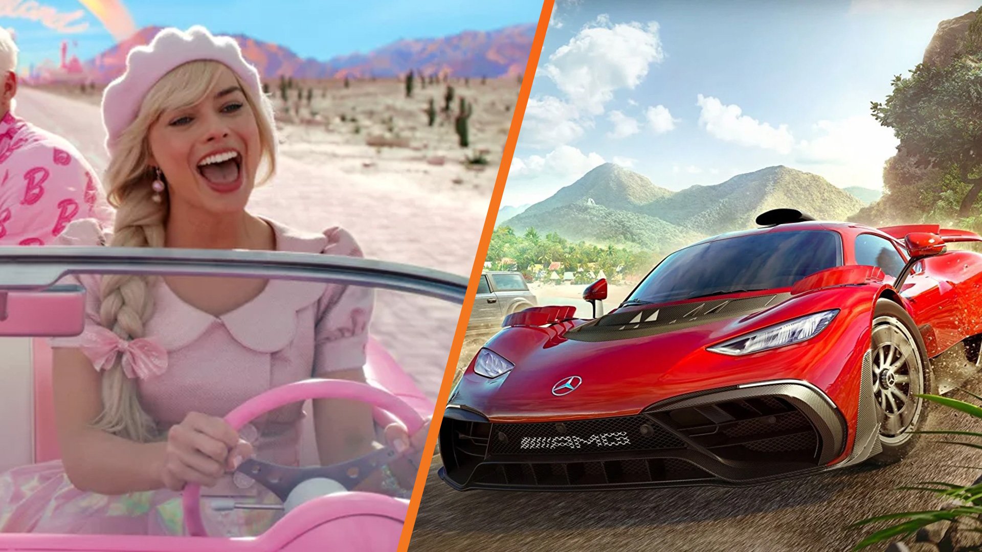 Forza Horizon 5 recebe dois carros grátis do filme Barbie