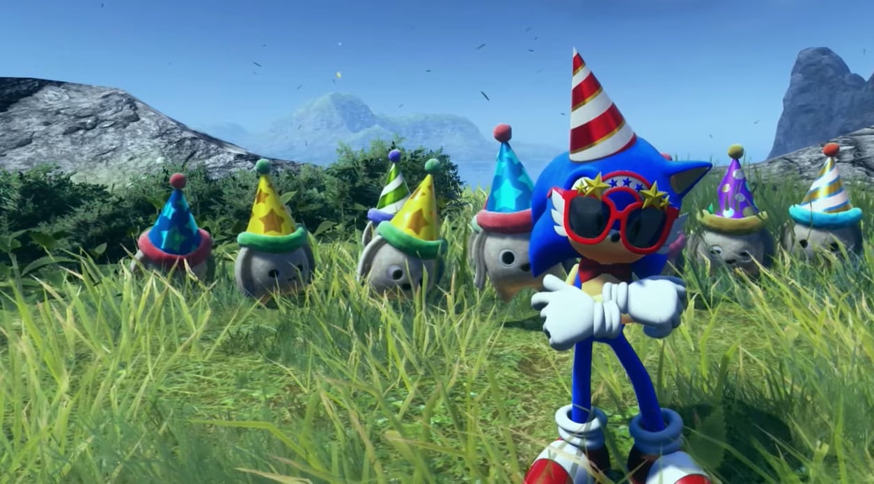 Sonic Frontiers 'Birthday Bash' DLC adds a New Game Plus mode today