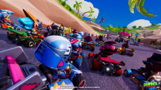A team of Sumo Digital racing veterans are making a 60-player ‘karting royale’ game
