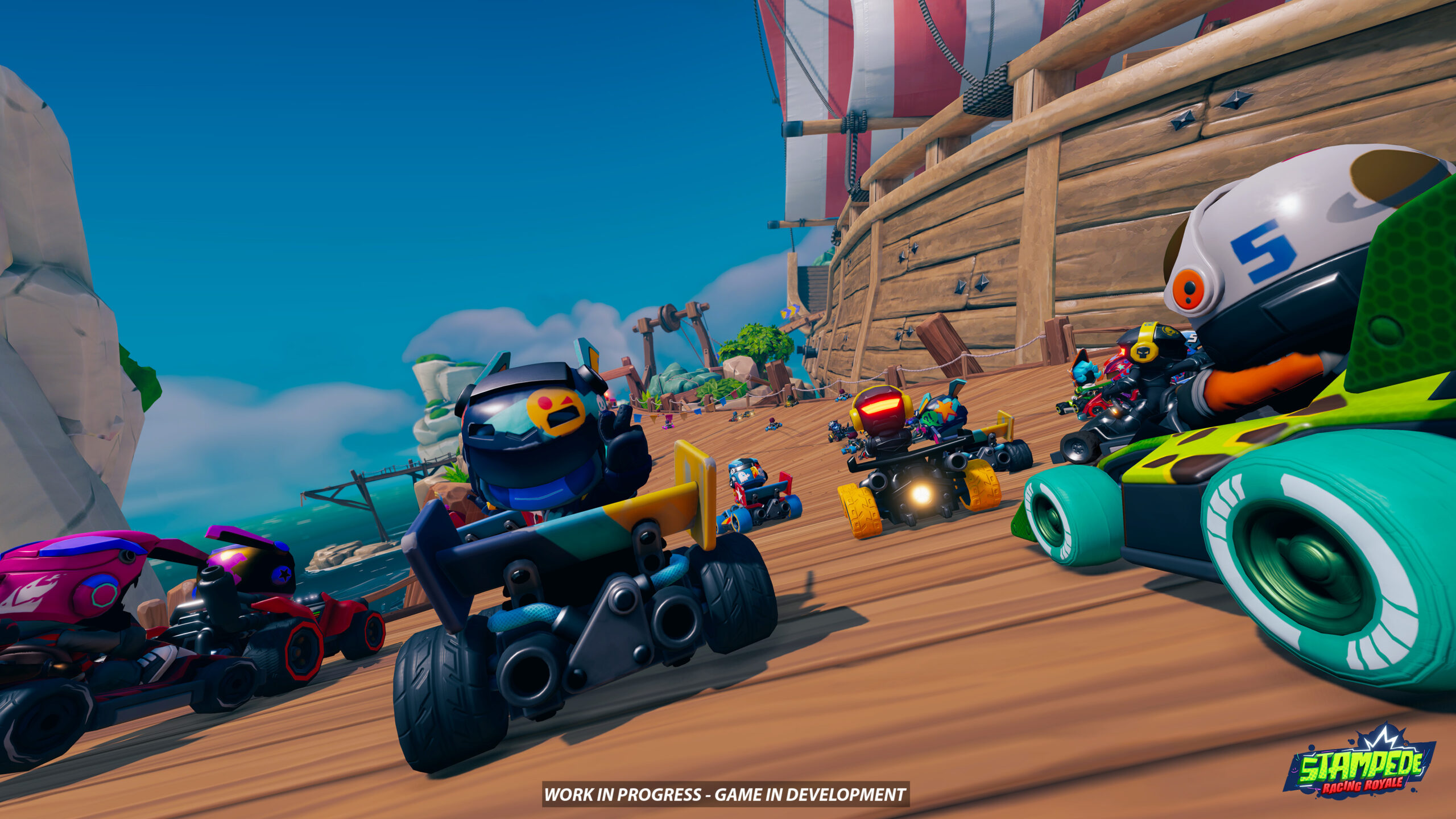 A team of Sumo Digital racing veterans are making a 60-player ‘karting ...