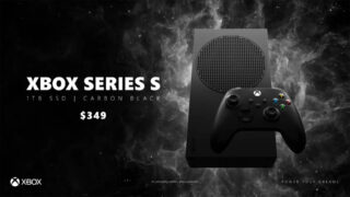 Xbox is releasing a black Series S with 1TB of storage