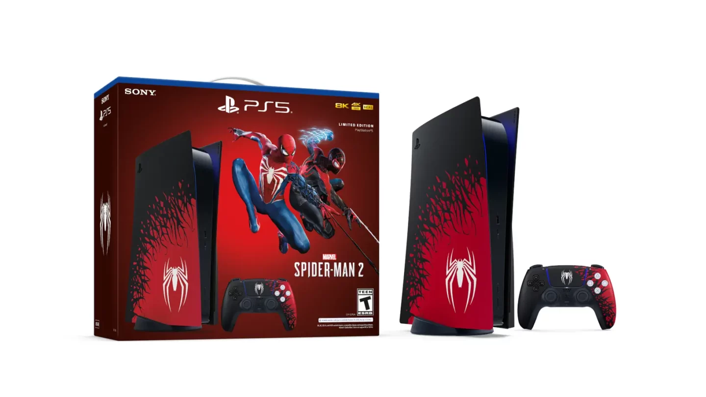 SONY - PS5 DualSense ワイヤレスコントローラー Spider-Man 2 🎮 Spider-Man 2 PS5 Dualsense Spiderman Controller For The