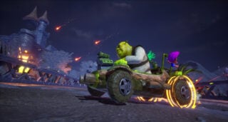Shrek makes his console comeback after 12 years in DreamWorks All-Star Kart Racing