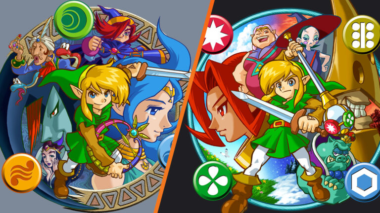 The Legend of Zelda: Oracle of Seasons/Ages é um mangá que eleva a
