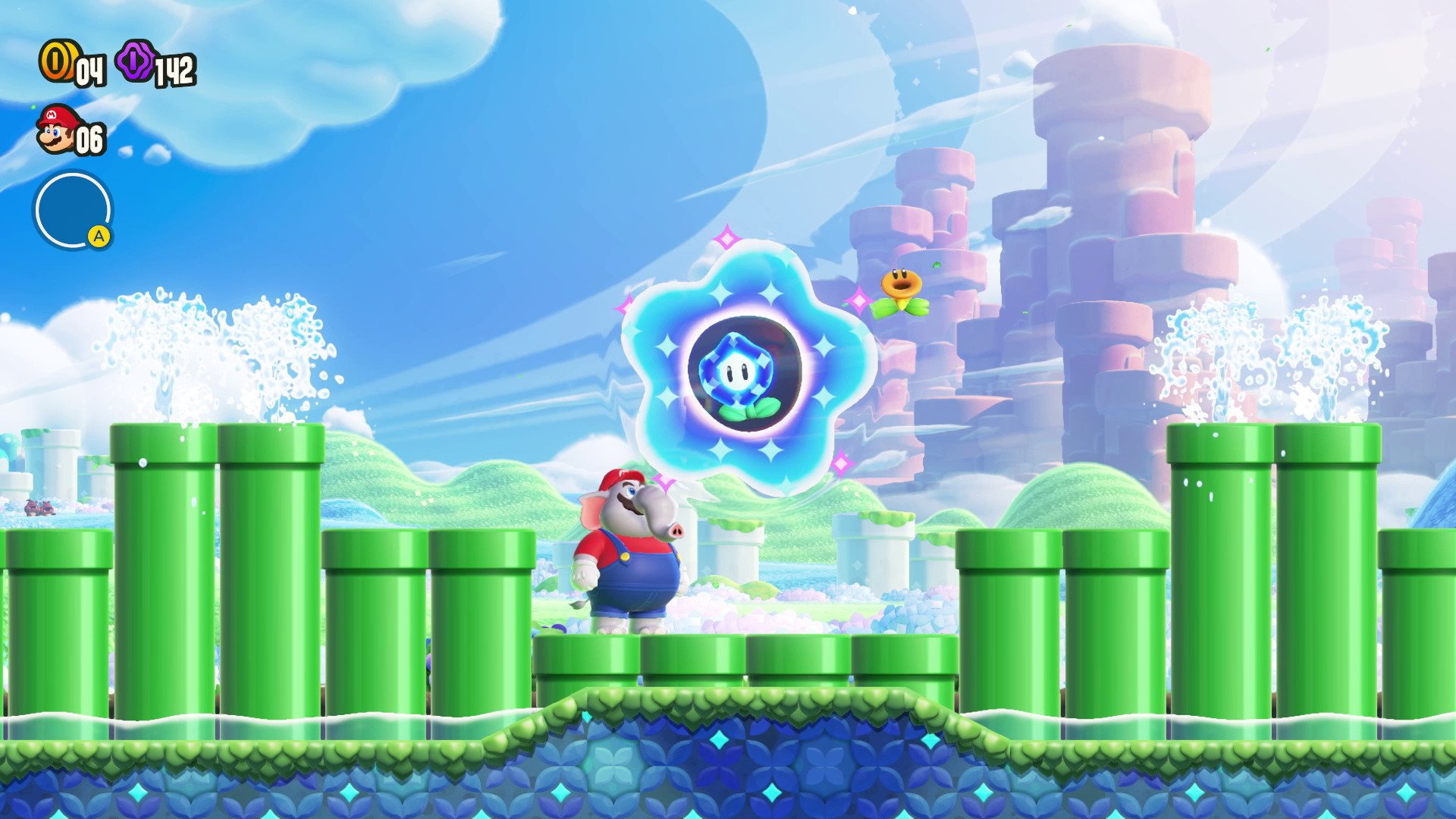 Se ha publicado la primera reseña de Super Mario Bros.  Maravilla en Famitsu