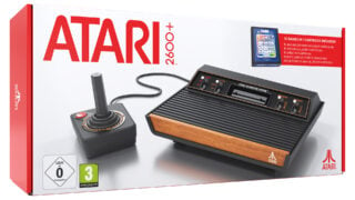 The Atari 2600+ is a modern version of Atari’s classic console which plays original cartridges