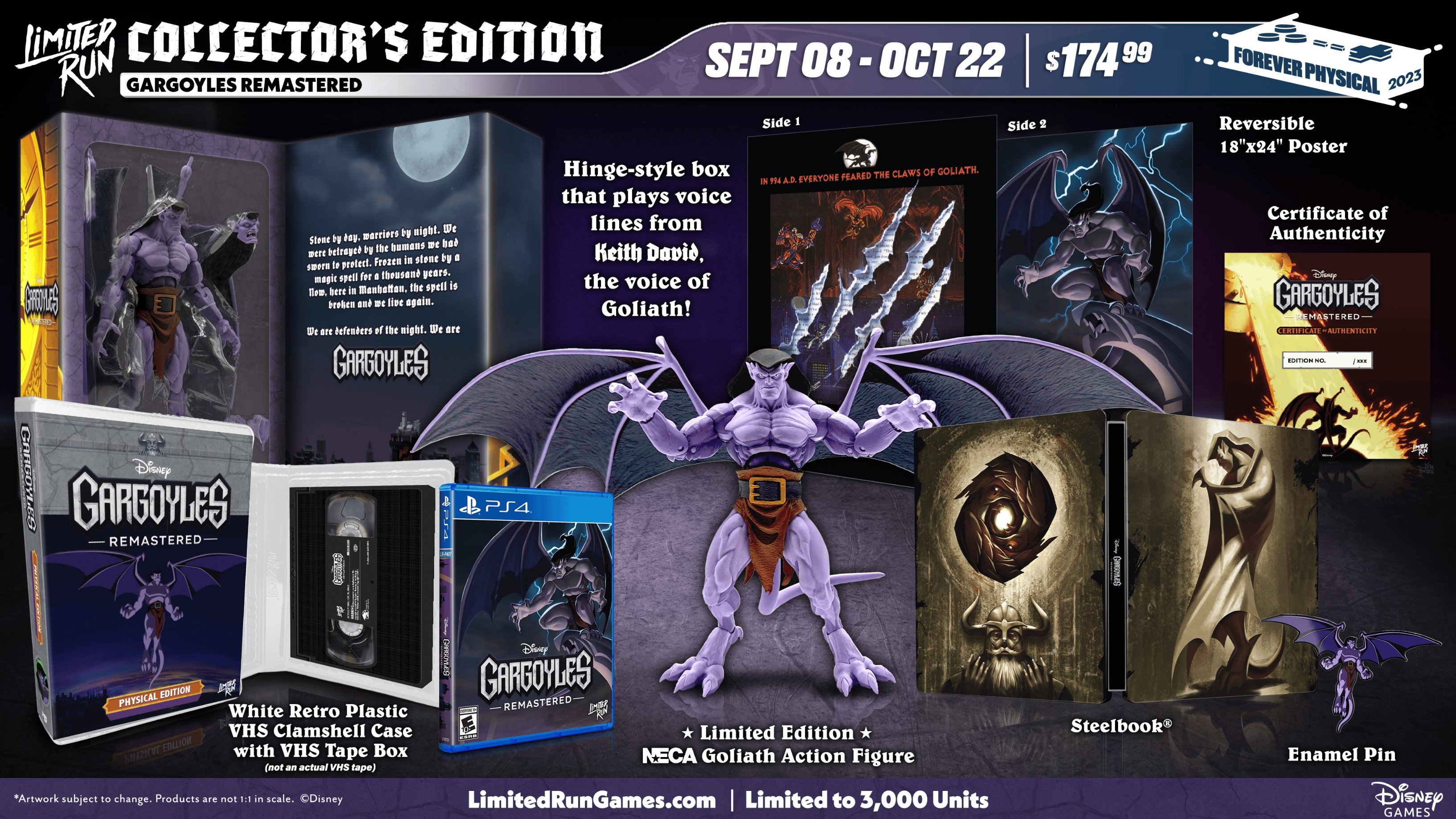 Gargoyles (Genesis) – Limited Run Games