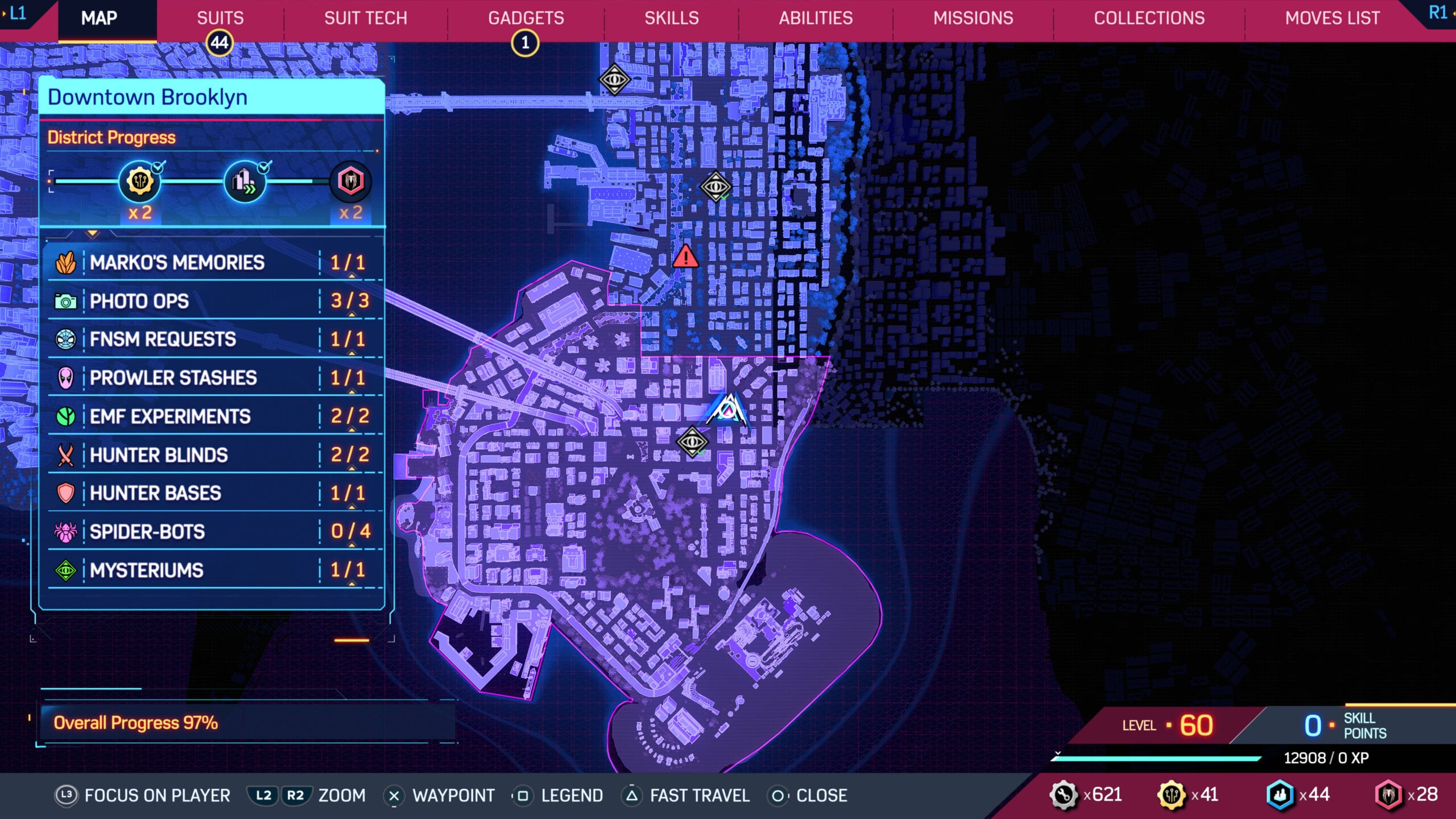 SpiderMan 2 Downtown Brooklyn SpiderBot locations VGC