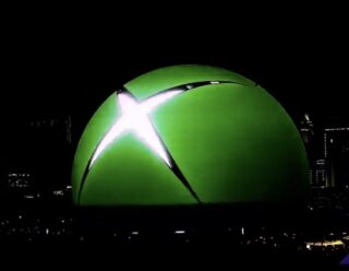 Xbox ends its big week by taking over the Las Vegas Sphere