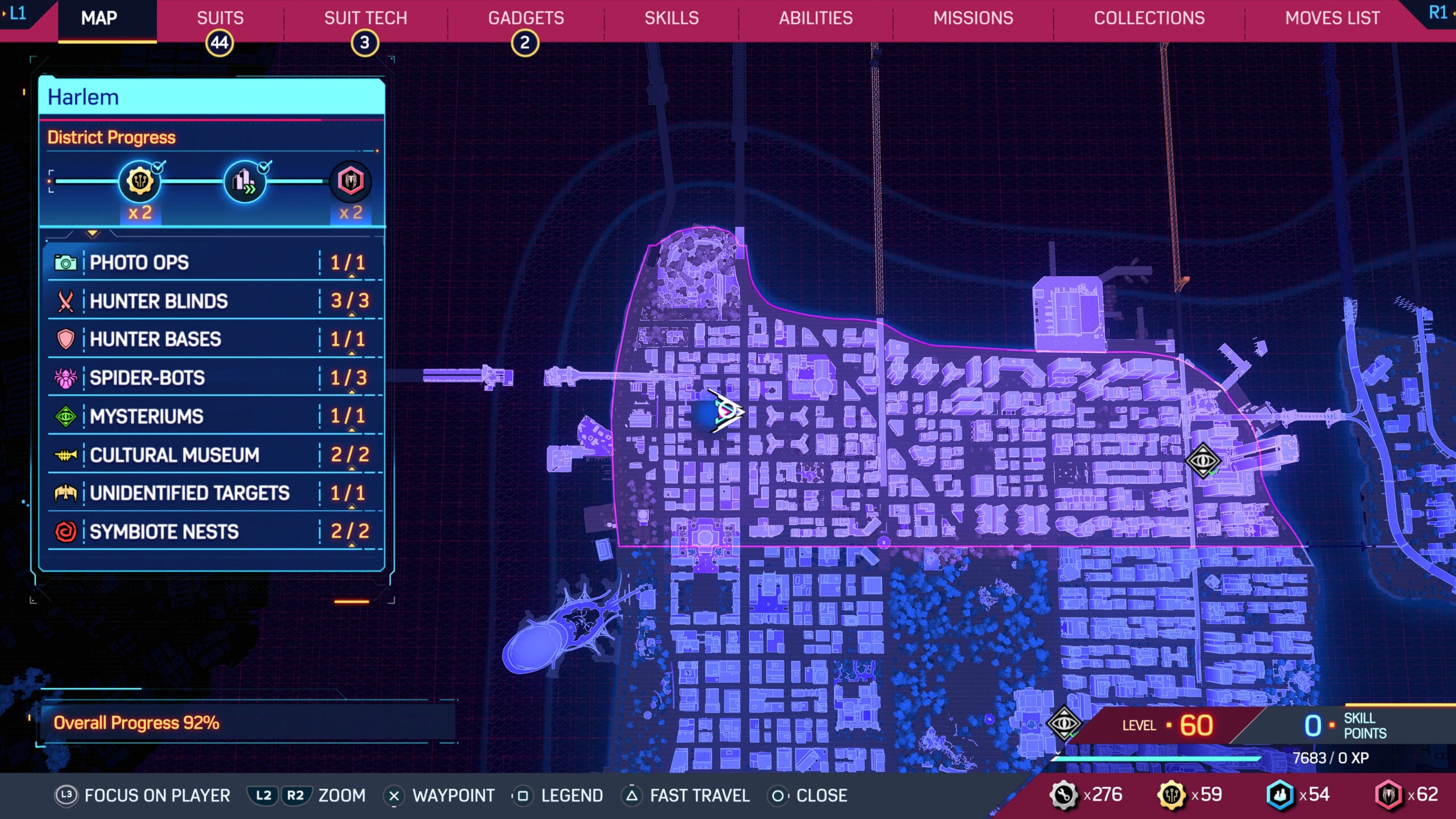 SpiderMan 2 All Harlem SpiderBot locations VGC