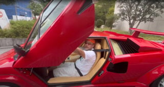 ‘Off to the job center!’ Kamiya leaves Platinum in a Lamborghini and says he’s not retiring