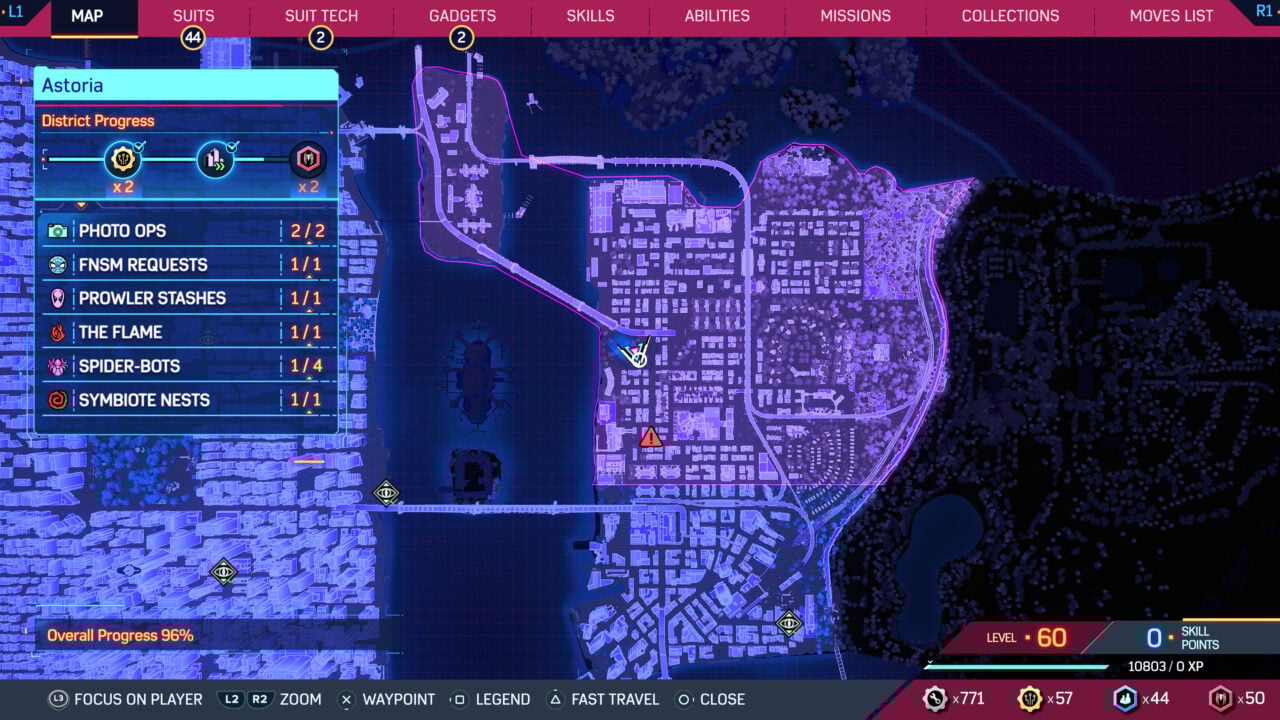 SpiderMan 2 Tous les emplacements d’Astoria SpiderBot