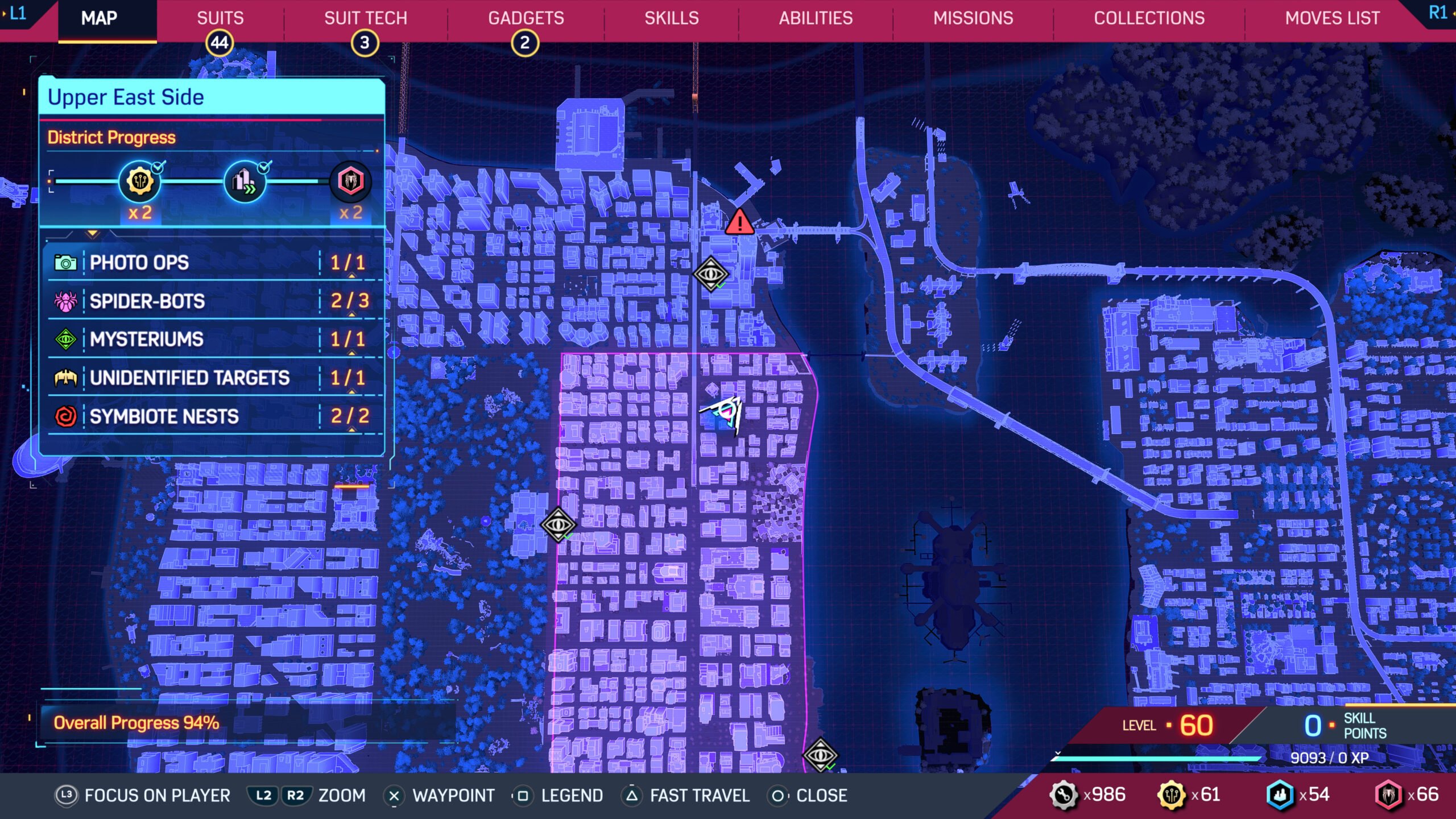 SpiderMan 2 Upper East Side SpiderBot locations VGC