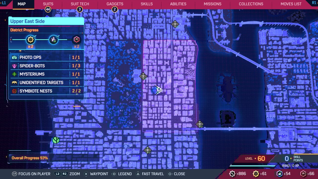 SpiderMan 2 Upper East Side SpiderBot locations VGC