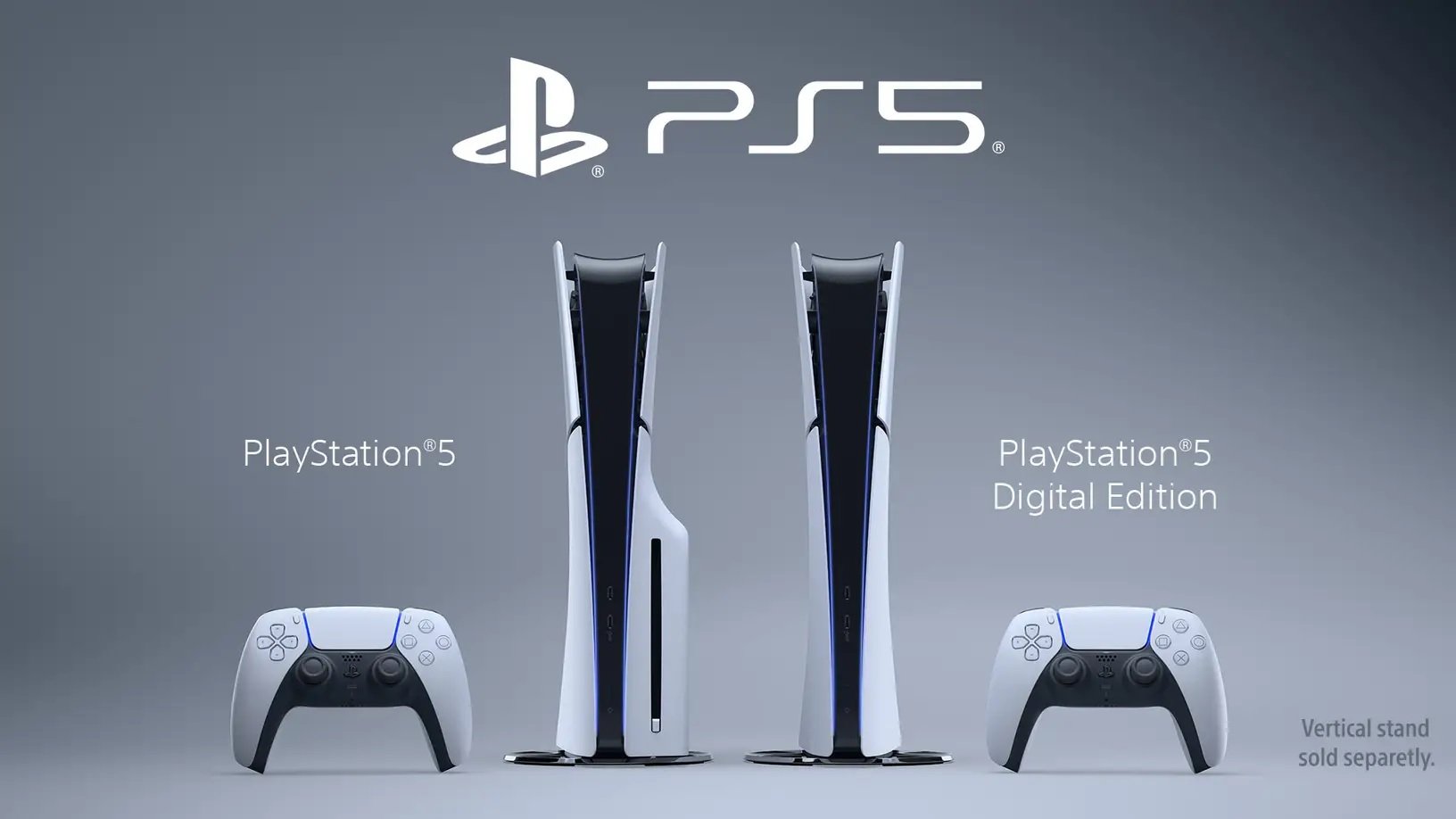 PS5 slim 3D model and PS5 fat 3d model size comparison : r/playstation