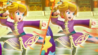 Nintendo has changed the Princess Peach Showtime artwork to make Peach look angrier