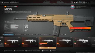 Modern Warfare 3 MCW loadout: How to unlock MCW and best class build